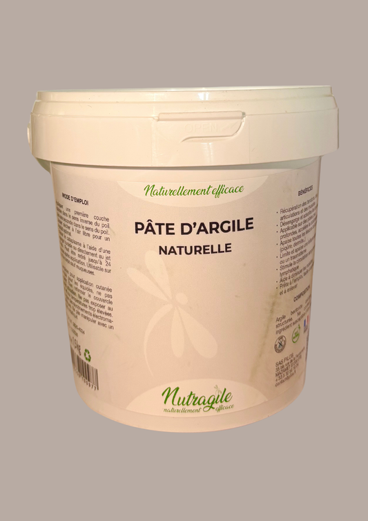 PÂTE D'ARGILE NATURELLE 1,5KG - NUTRAGILE