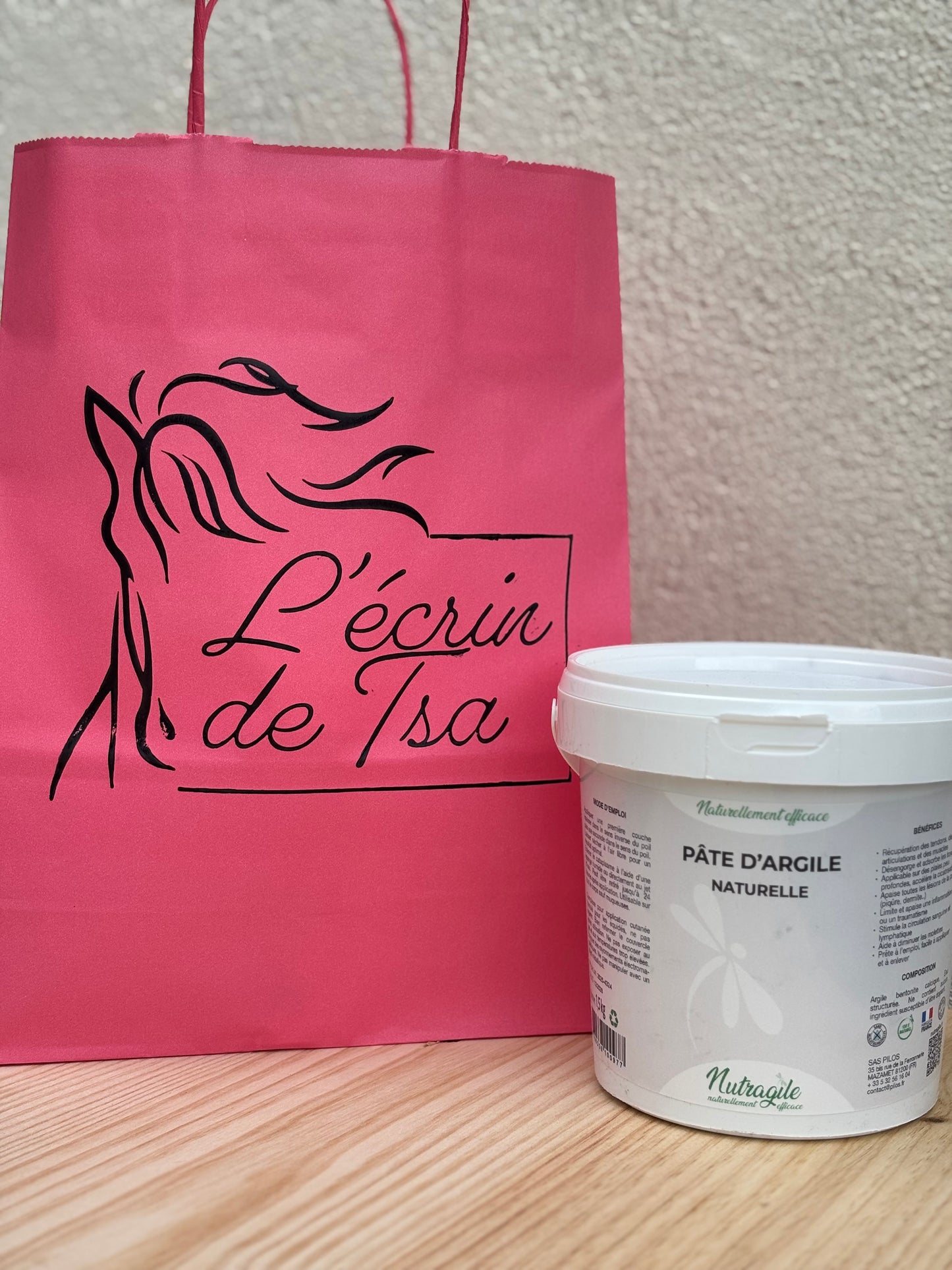 PÂTE D'ARGILE NATURELLE 1,5KG - NUTRAGILE